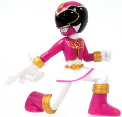 Power Rangers Megaforce Series 1 Pink Megaforce Ranger 2 PVC Mini ...