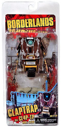 NECA Borderlands Claptrap Action Figure Jakobs - ToyWiz