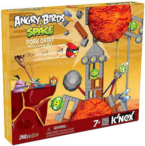 KNEX Angry Birds Pork Orbit Set 72555 - ToyWiz