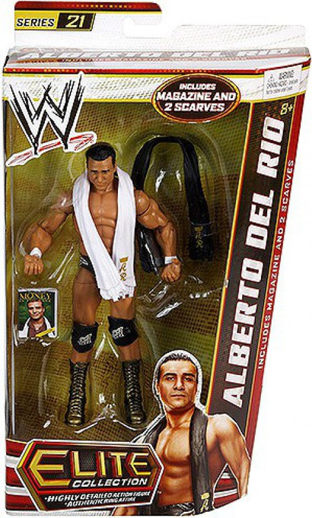 WWE Wrestling Elite Collection Series 21 Alberto Del Rio Action
