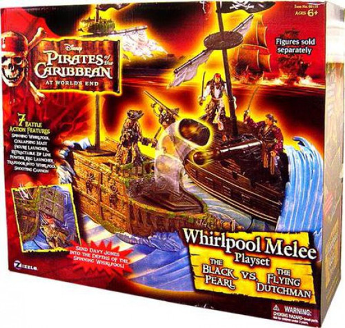Pirates of the Caribbean At Worlds End Whirlpool Melee Playset