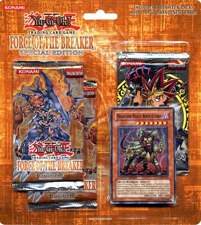 YuGiOh Trading Card Game Force of the Breaker Special Edition Phantom Beast  Rock-Lizard Konami - ToyWiz