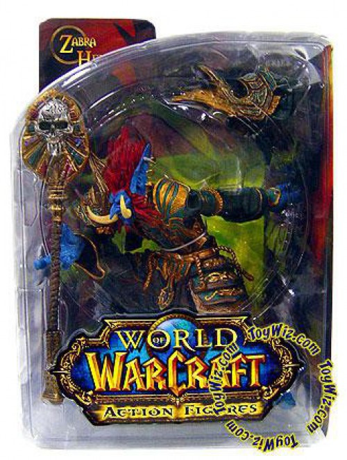 World of Warcraft Series 2 Zabra Hexx Action Figure Troll Priest