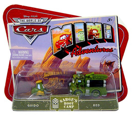 Disney Pixar Cars Mini Adventures Sarges Boot Camp Diecast Cars