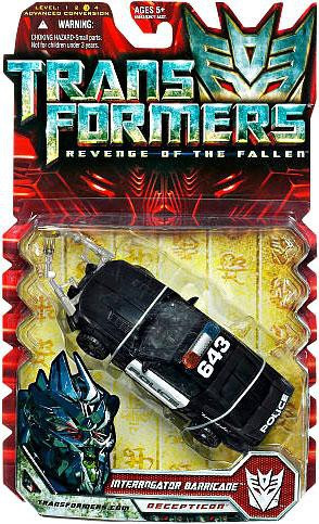 Transformers Revenge of the Fallen Interrogator Barricade Deluxe Action  Figure