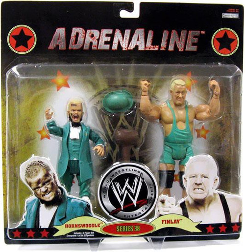 WWE Wrestling Adrenaline Series 38 Hornswoggle Finlay Action 