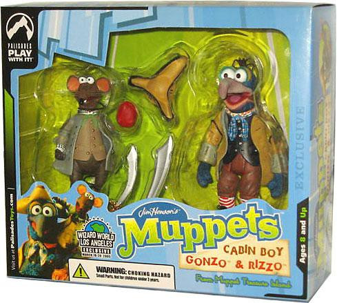 フィギア　Muppets CABIN BOY GONZO&RIZZO The Muppets Cabin Boy Gonzo Rizzo Exclusive Action Figure 2-Pack