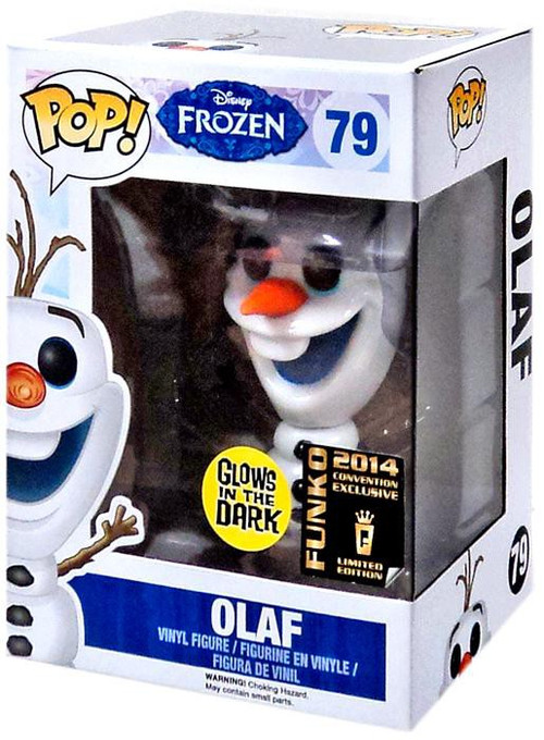 Funko Disney Frozen POP Disney Olaf Exclusive Vinyl Figure 79 Glow