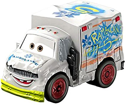 カーズ Dr. Damage ミニカードクターダメージ Disney Cars Die Cast Mini Racers Dr. Damage Car Loose Mattel Toys