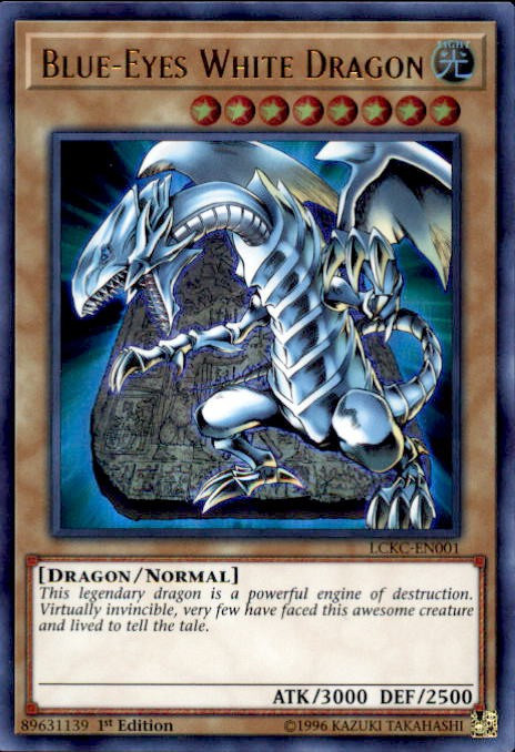 blue eyes white dragon yugioh card value Amazon.com: Yu-Gi-Oh! - Blue-Eyes White Dragon (FL1-EN001) - Forbidden  Legacy 1 - Limited Edition main image 1