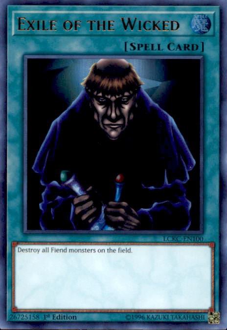 yugioh kaiba legendary collection card list Trading Game Single Card Ultra Rare Exile of the Wicked LCKC-EN100 Legendary Collection Kaiba brings together many of Kaiba’s most famous cards along with other powerful cards often used alongside them in a 100 Yu-Gi-Oh TCG: Legendary Collection Kaiba