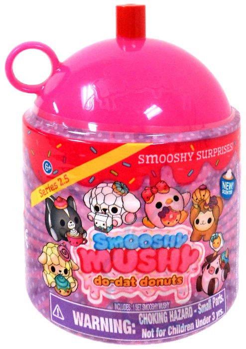 Smooshy Mushy Do-Dat Donuts Smooshy Surprises Series 2.5 DARK PINK