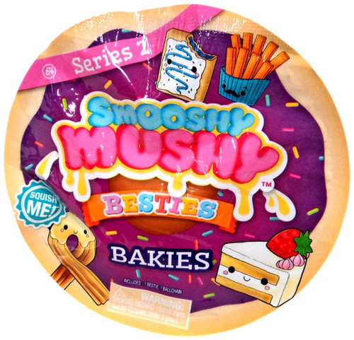 Smooshy Mushy Besties Series 2 Bakies Mystery Pack Redwood