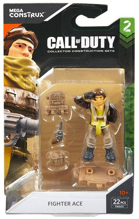 Call of Duty Specialists Series Fighter Ace Mini Figure Mega