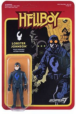 Hellboy ReAction Series 1 Lobster Johnson 3.75 Action Figure