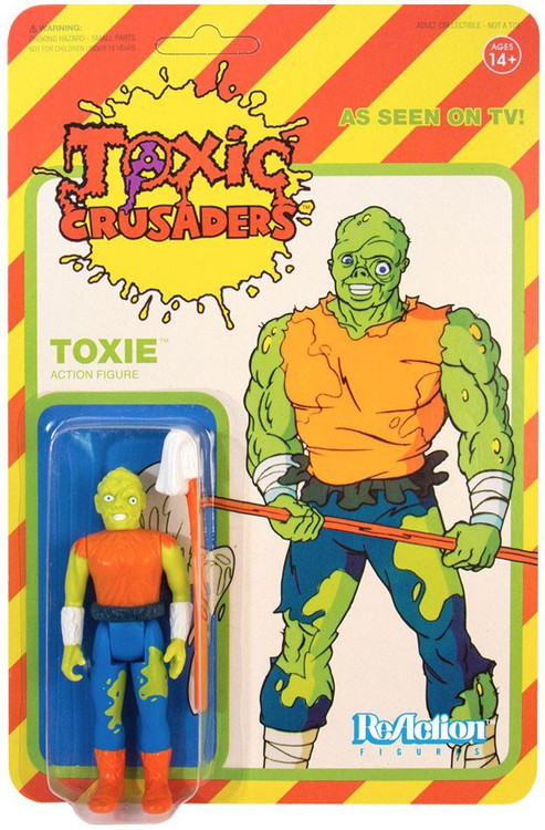 Toxic Crusaders ReAction Toxic Avenger 3.75 Action Figure