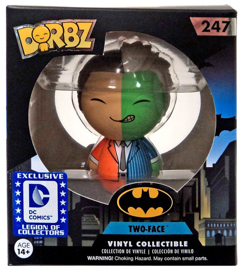 Funko DC Dorbz Two-Face Exclusive Vinyl Figure 247 Batman Villains