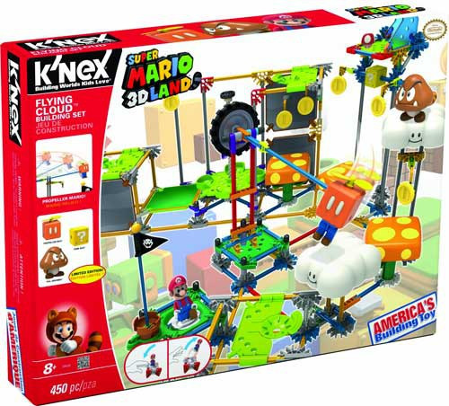 KNEX Super Mario 3D Land Flying Cloud Set 38528 Damaged Package
