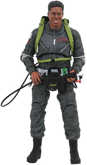 Figurine Winston Zeddemore The Real Ghostbusters - Diamond Select 7 Pouces, Neuve Dans Sa Boîte Originale (2018)