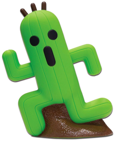 Tirelire Mascotte Cactuar Final Fantasy Square Enix – Complète Avec Boîte, Bon état