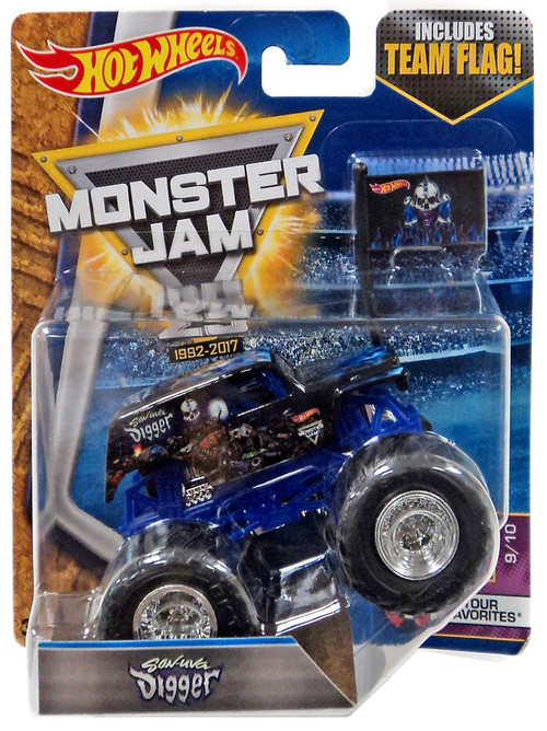 Hot Wheels Monster Jam 25 Son Uva Digger 164 Diecast Car 910 Tour