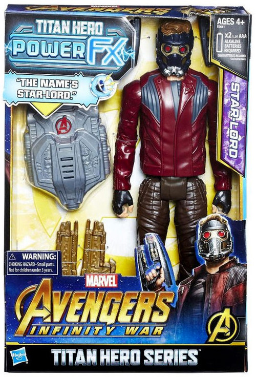スターウォーズフィギア Marvel Avengers Infinity War Titan Hero Series Power FX Star Lord