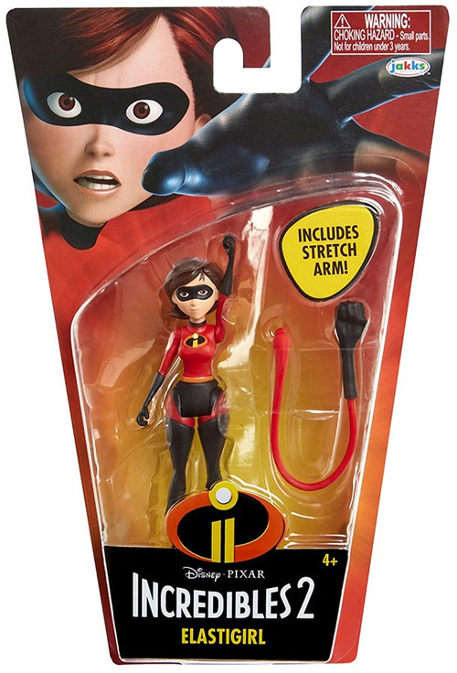 Disney Pixar Incredibles 2 Super Poseable Series 1 Elastigirl 4 Basic Action Figure Jakks Pacific - ToyWiz Disney Pixar Incredibles 2 Super Poseable Series 1 Elastigirl 4 Basic Action Figure Jakks Pacific - ToyWiz