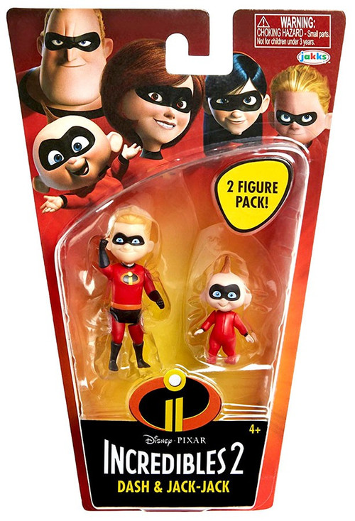 Incredibles 2 Jack Jack and Dash Action Figures