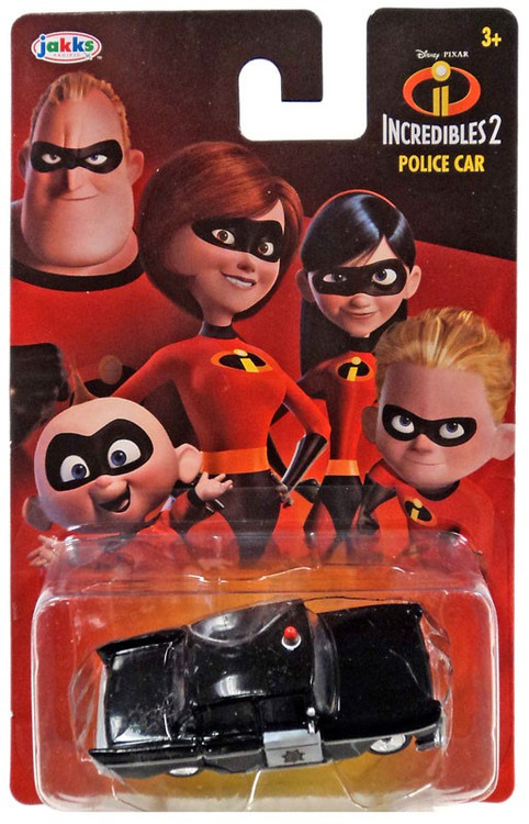 Disney Pixar Incredibles Police Car Diecast Car Jakks Pacific
