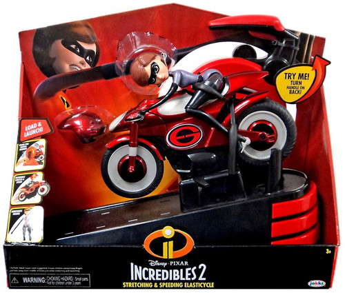 Disney Pixar エラスティガール エラスティサイクル Disney Pixar Incredibles 2 Stretching Speeding Elasticycle