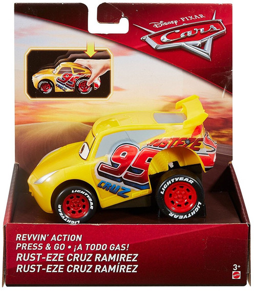 Disney Pixar Cars Cars 3 Revvin Action Rust-Eze Cruz Ramirez