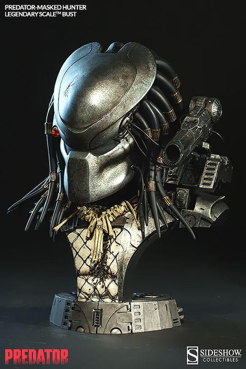 SIDESHOW COLLECTIBLES PREDATOR LEGENDARY SCALE BUST フィギュア