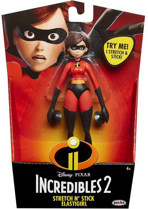 Incredibles Feature Stretch N' Stick Elastigirl Action Figure 