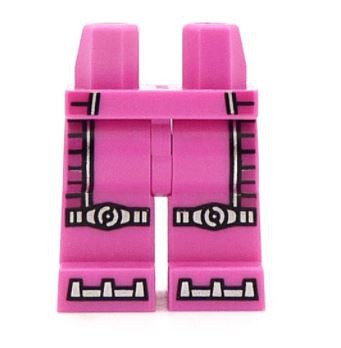 Lego Minifigure Parts Pink Spacesuit With Silver Details Loose Legs Loose Toywiz - pink space suit roblox