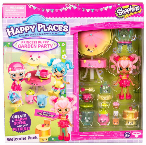 Shopkins Happy Places Season 4 Tilly Tulip Welcome Pack