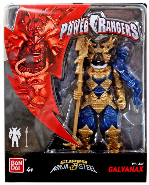 Power Rangers Super Ninja Steel Villain Galvanax 5 Action Figure Bandai ...