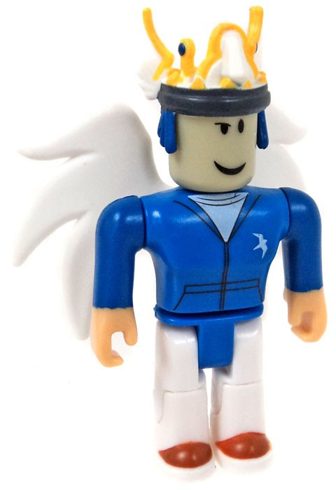 Roblox Series 5 Moderator - loose action figure w/ hammer and helmet. NO  CODE