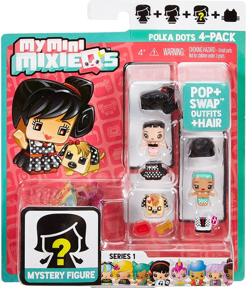 My Mini MixieQs Series 1 Drummer Minifigure 4-Pack Damaged Package