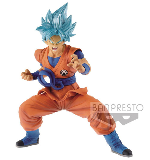 Dragon Ball Super Masterlise Super Saiyan Blue Son Goku 8-Inch Collectible  PVC Figure