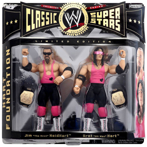 WWE Wrestling Classic Superstars Series 1 Bret Hart Jim