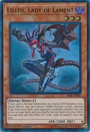 lament deck yugioh Amazon.com: Lilith, Lady of Lament - TAMA-EN049 - Tactical Masters - Rare main image 1