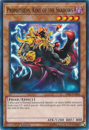 YuGiOh Lair of Darkness Structure Deck Single Card Common Prometheus ...