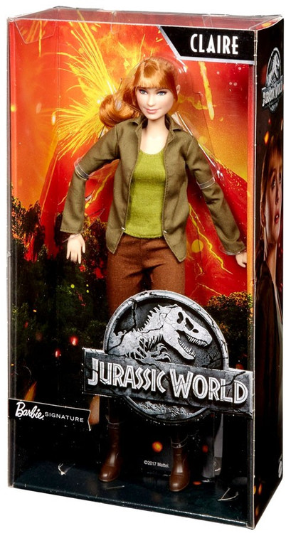 Behandeling eetpatroon enthousiast Jurassic World Fallen Kingdom Barbie Signature Claire Doll Mattel - ToyWiz