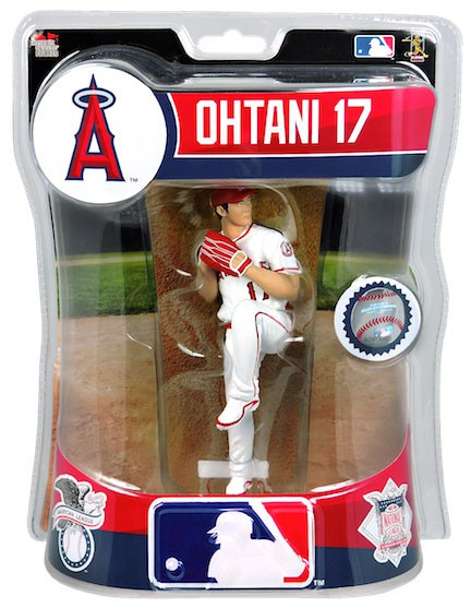 MLB LA Angels 2018 Shohei Ohtani 6 Action Figure White