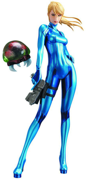 Metroid Other M Zero Suit Samus Aran 18 PVC Figure Reissue
