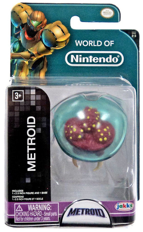 World of Nintendo Metroid Metroid 2.5 Mini Figure 5024 Jakks