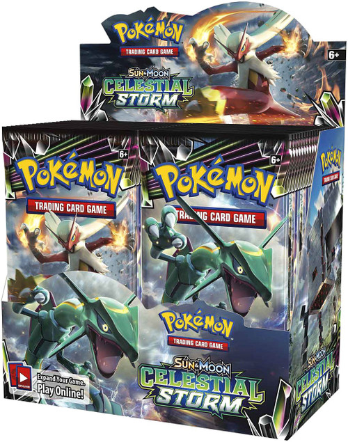 Pokemon Sun And Moon Celestial Storm Trading Card Game 3-card Sampling Pack 