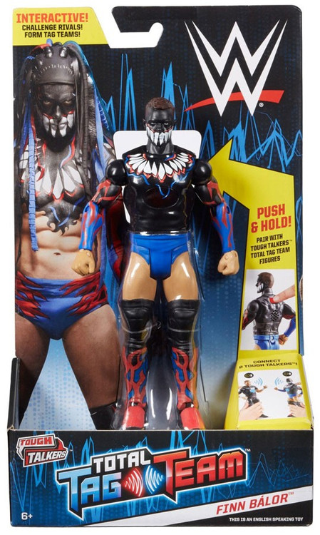 WWE Wrestling Tough Talkers Total Tag Team Finn Balor Action