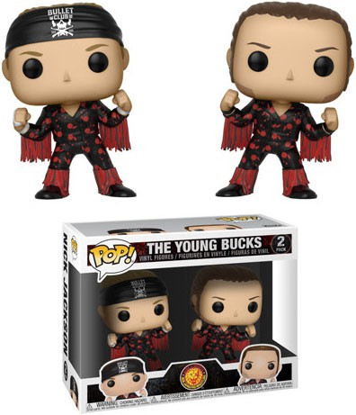 Funko Bullet Club POP WWE The Young Bucks Matt Nick Jackson