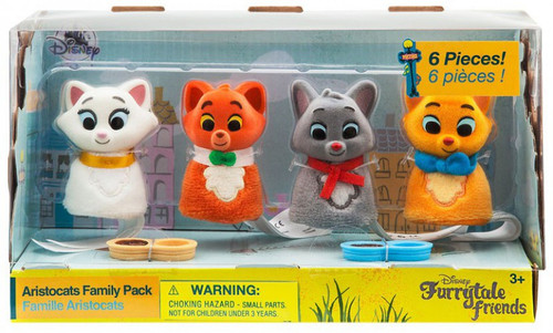 Disney Lady The Tramp Furrytale Friends The Aristocats Family Pack